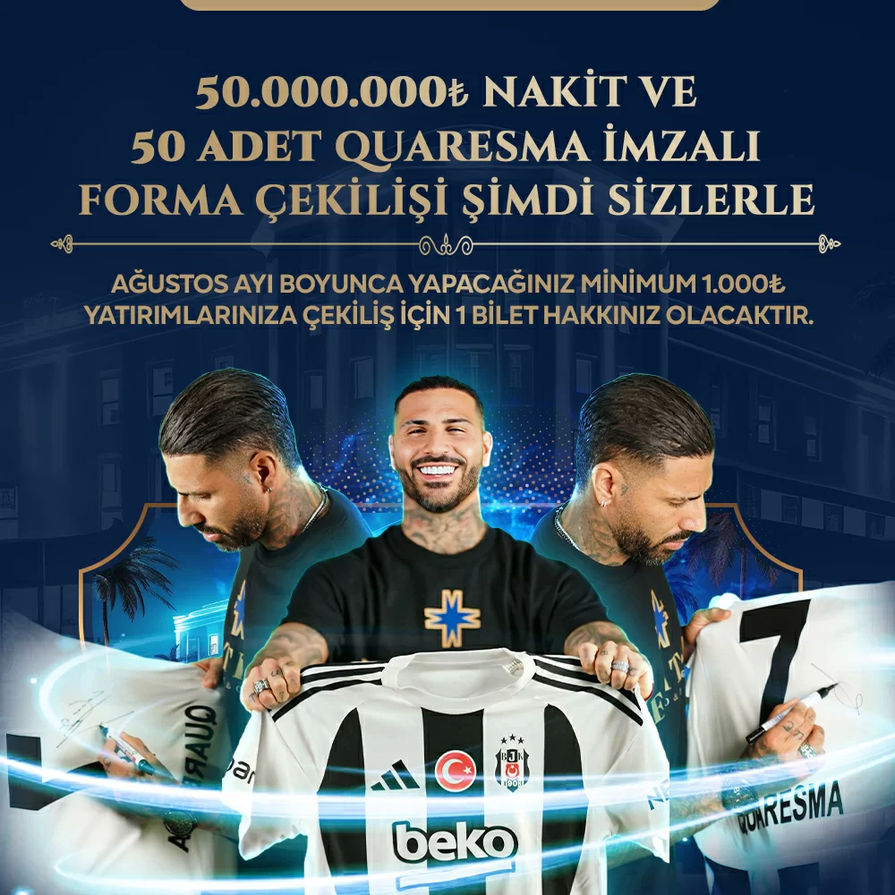 50.000.000₺ Ve 50 İmzalı Forma